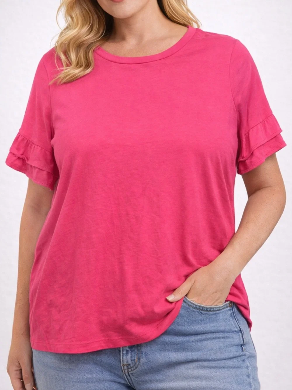 Michael Kors Women’s Pink Top - Size Medium